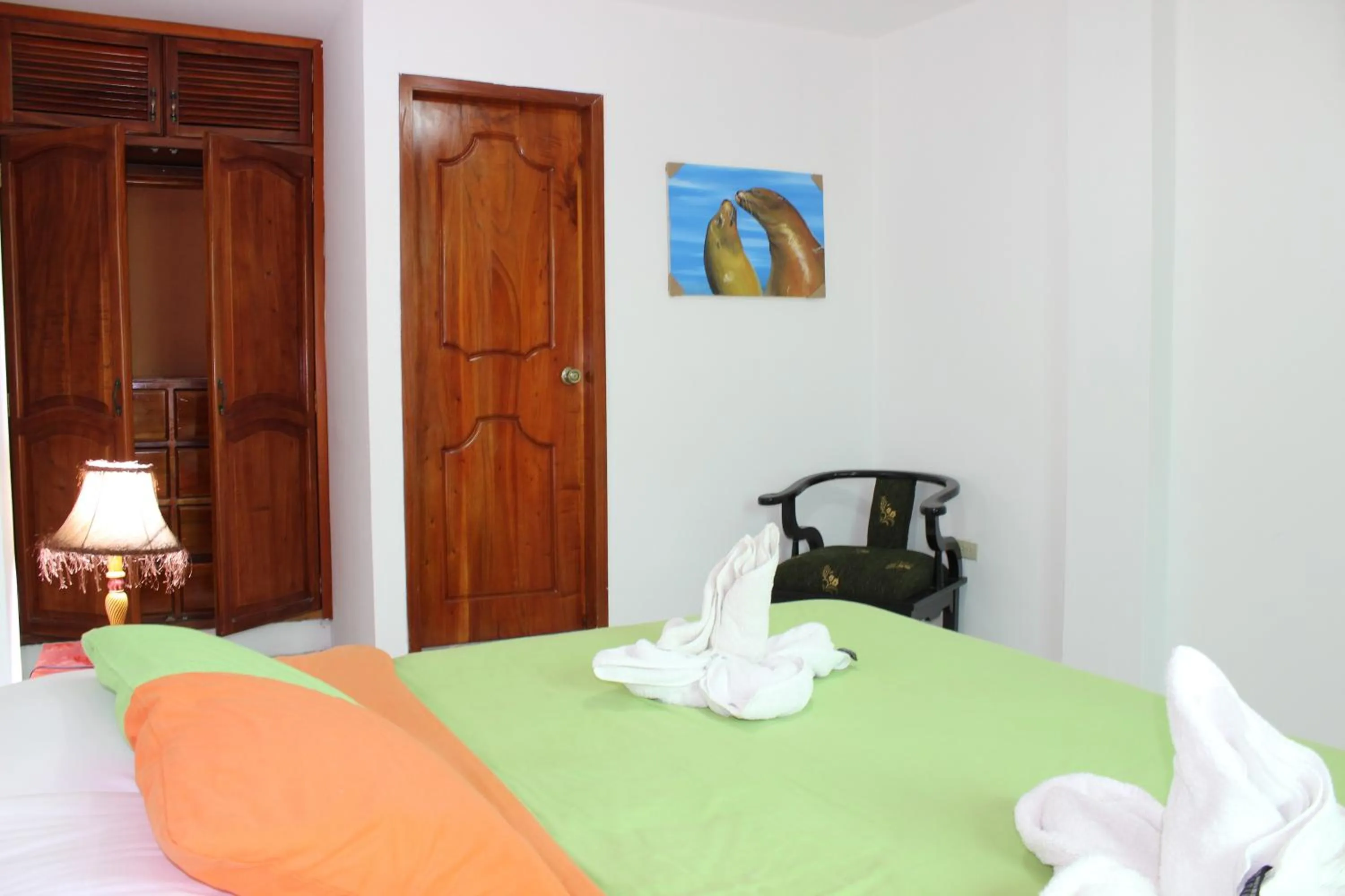 Bed in The Island Home