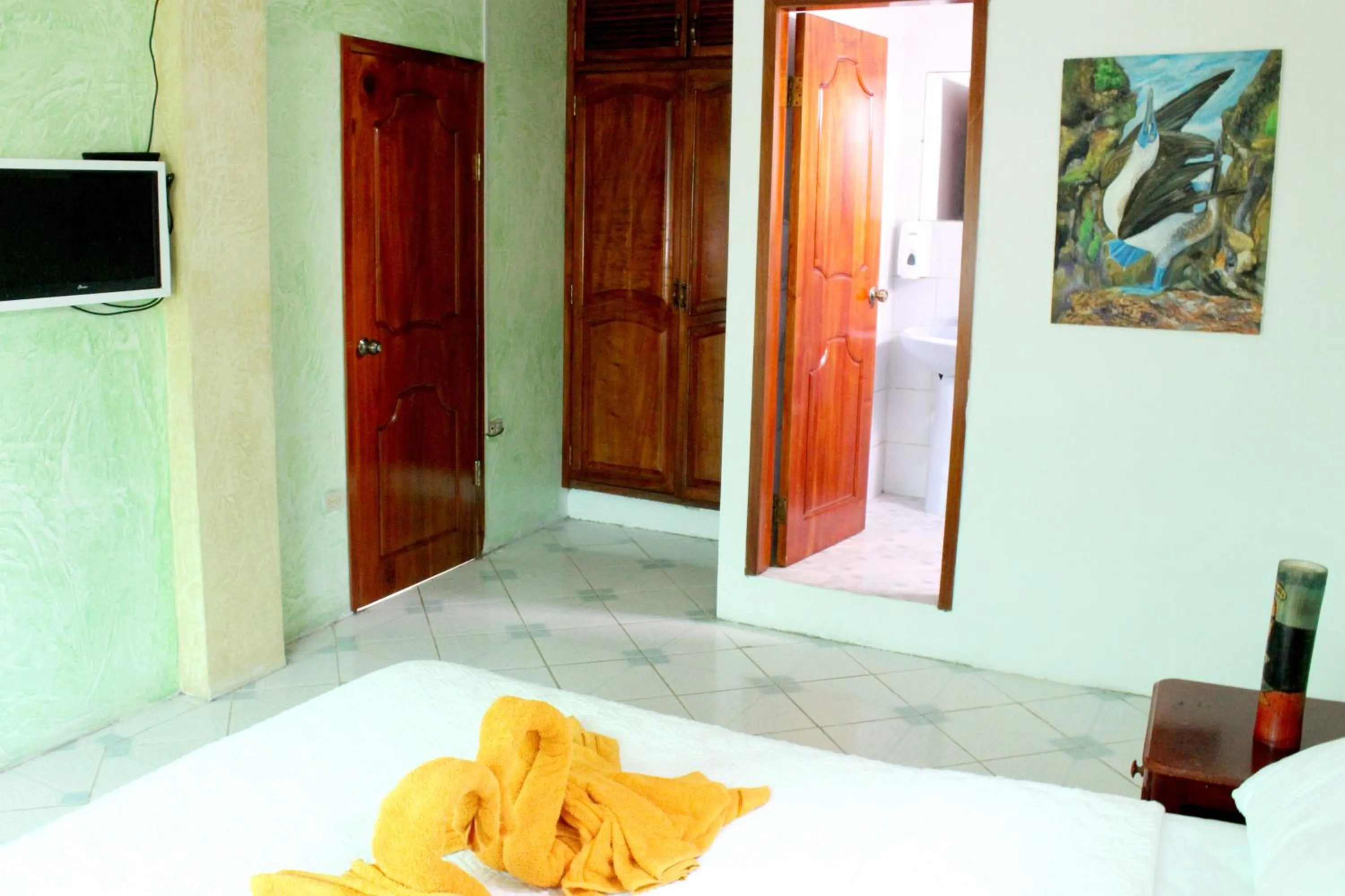 Bed in The Island Home