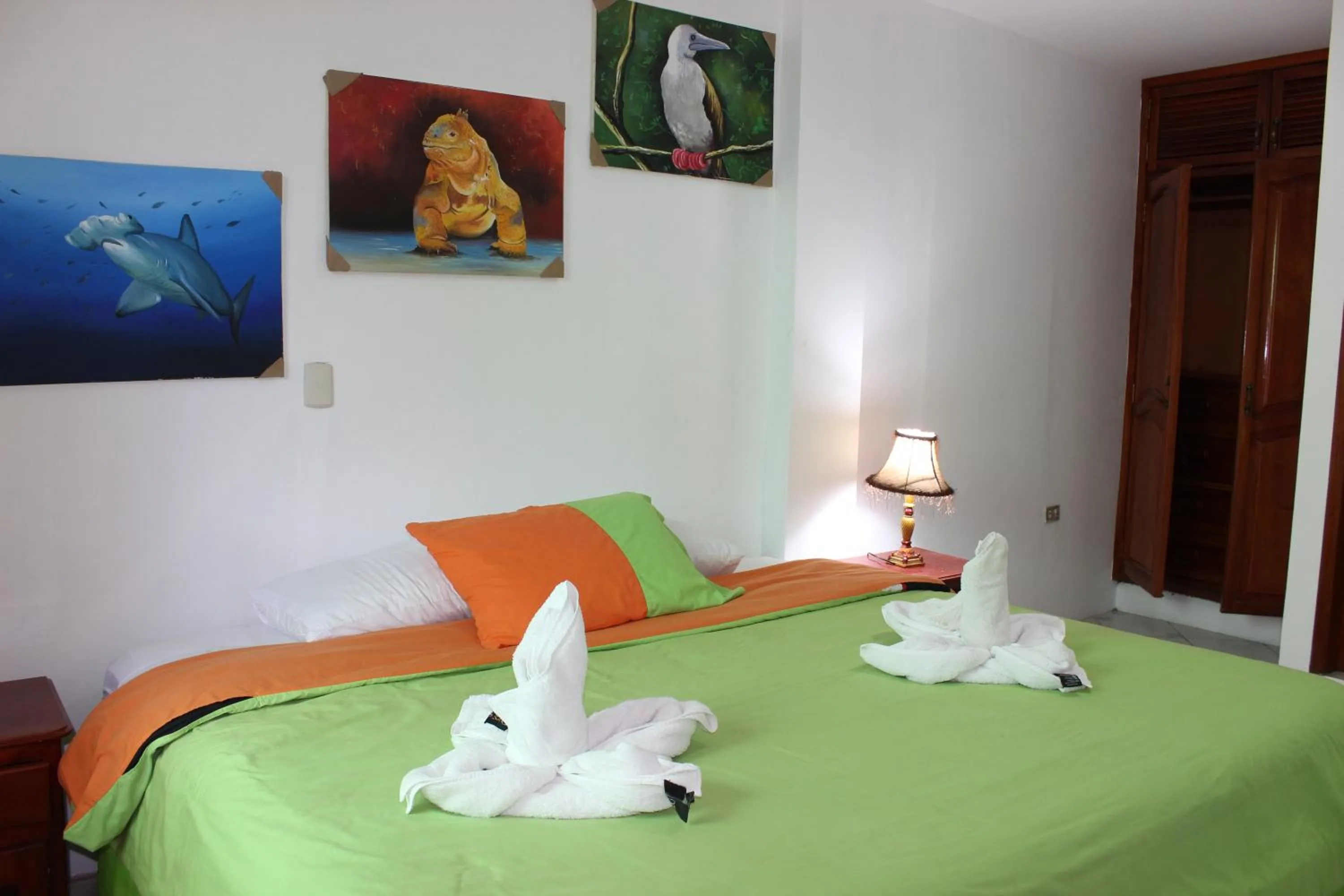 Bed in The Island Home