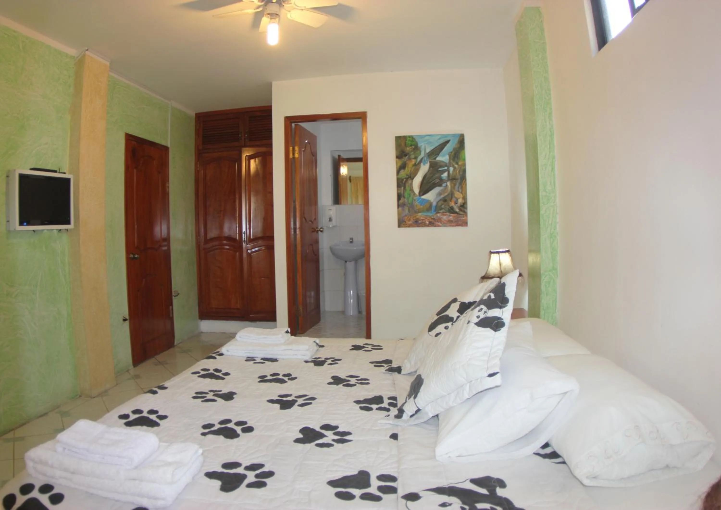 Bed in The Island Home