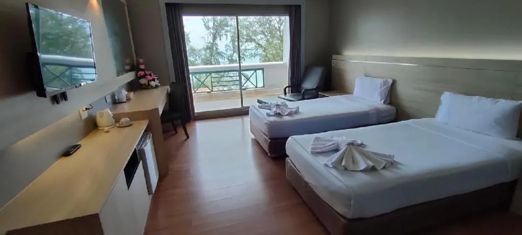 Bed in BP Samila Beach Hotel & Resort