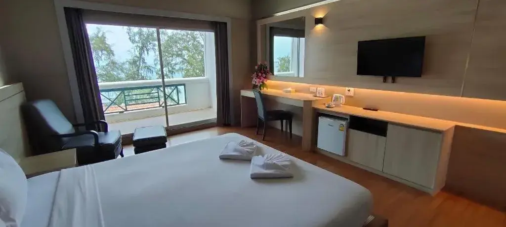 Bed in BP Samila Beach Hotel & Resort Bed in BP Samila Beach Hotel & Resort