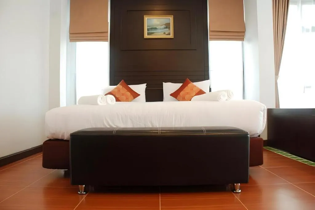 Bed in Nattha Waree Hot Spring Resort and Spa