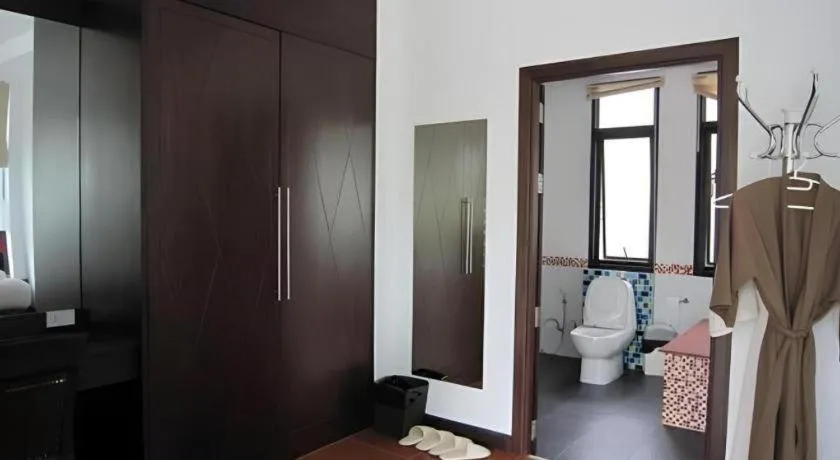 Bed in Nattha Waree Hot Spring Resort and Spa