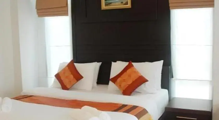 Bed in Nattha Waree Hot Spring Resort and Spa Bed in Nattha Waree Hot Spring Resort and Spa