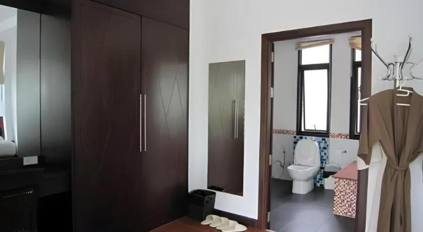 Bed in Nattha Waree Hot Spring Resort and Spa