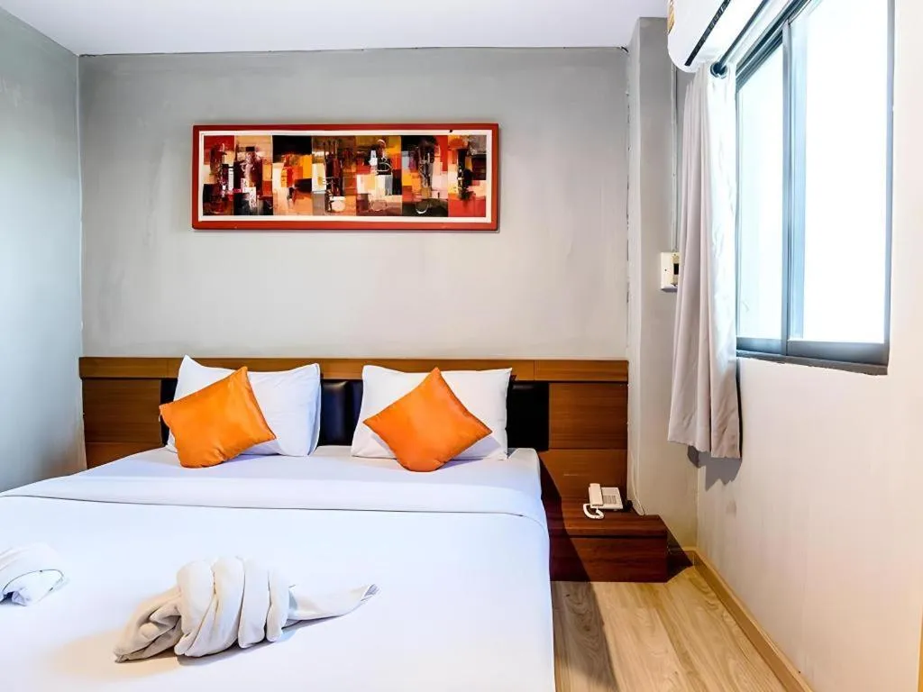 Bed in B2 Chiang Rai Night Bazaar Boutique & Budget Hotel