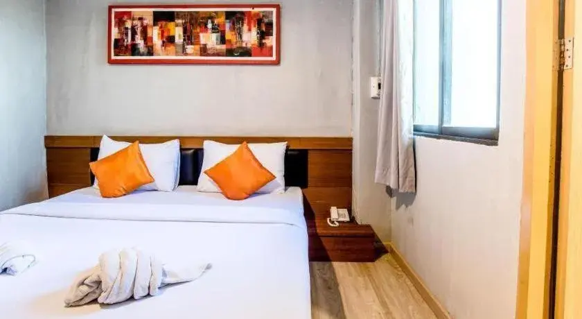 Bed in B2 Chiang Rai Night Bazaar Boutique & Budget Hotel Bed in B2 Chiang Rai Night Bazaar Boutique & Budget Hotel