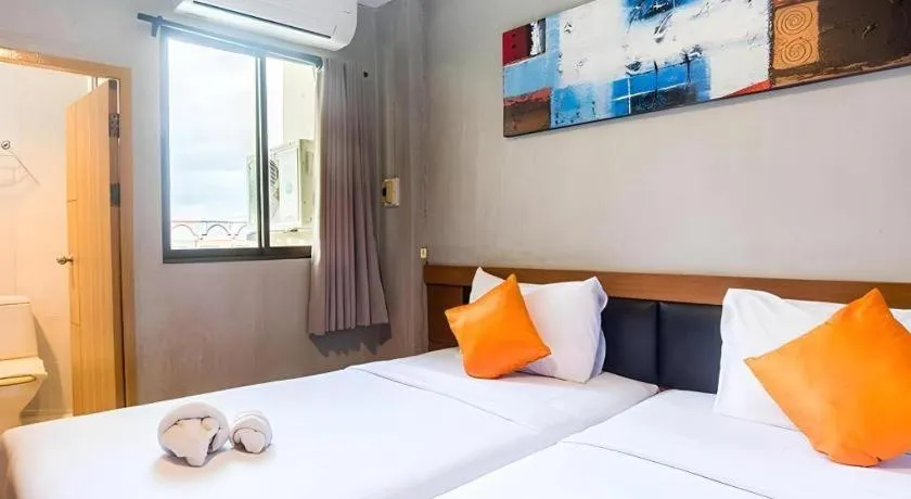 Bed in B2 Chiang Rai Night Bazaar Boutique & Budget Hotel