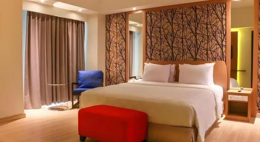 Bed in CLARO Makassar Hotel & Convention Bed in CLARO Makassar Hotel & Convention