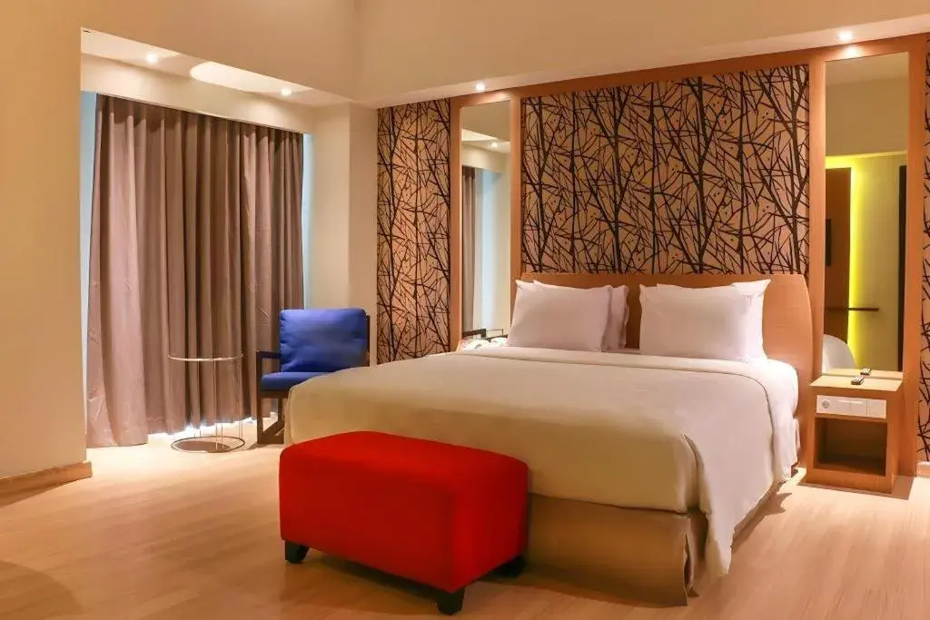Bed in CLARO Makassar Hotel & Convention Bed in CLARO Makassar Hotel & Convention