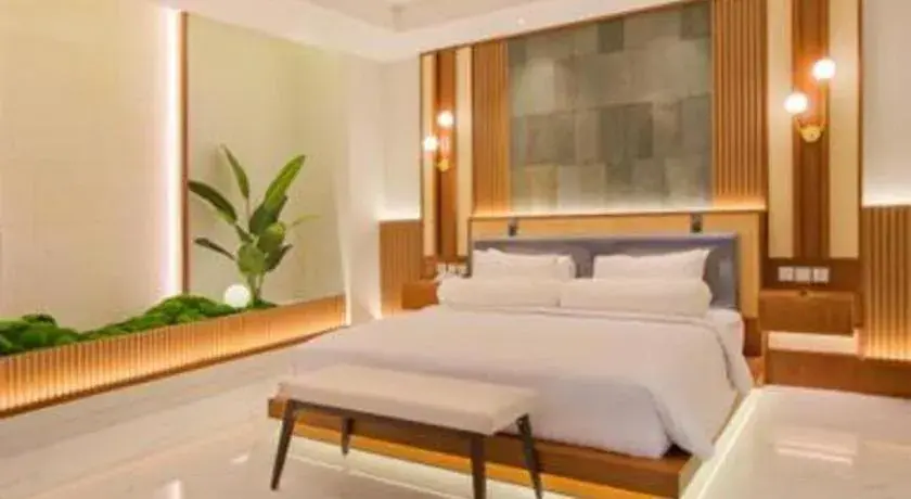 Bed in CLARO Makassar Hotel & Convention Bed in CLARO Makassar Hotel & Convention