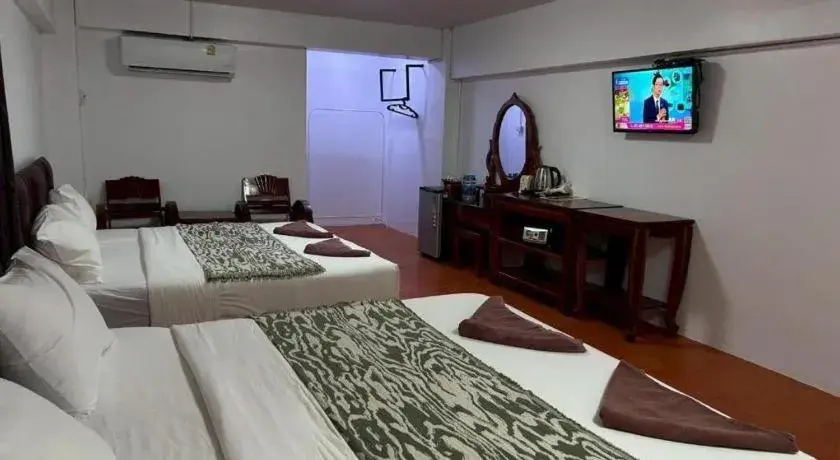 Bed in Jirawan Hotel Bed in Jirawan Hotel