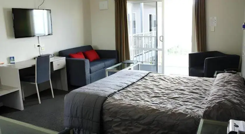 Bed in Hawera Central Motor Lodge Bed in Hawera Central Motor Lodge