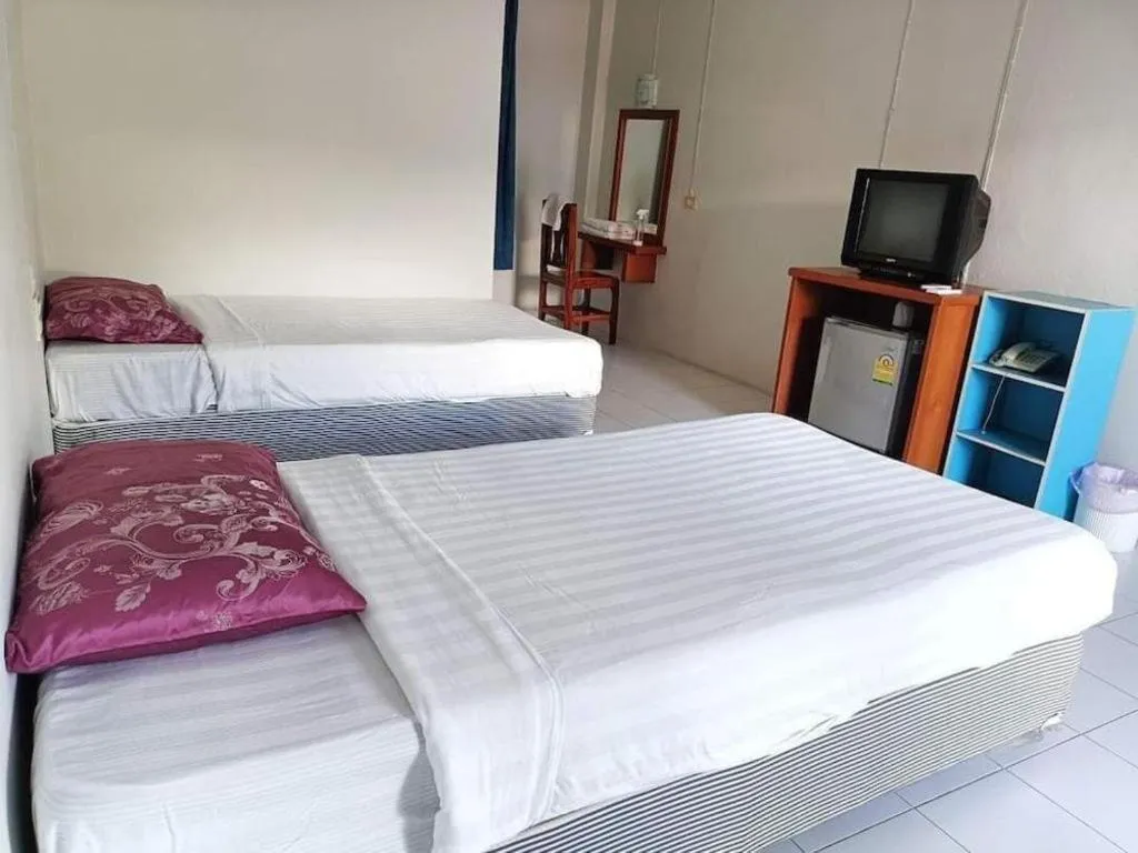 Bed in Piyaporn Hill Paradise Hotel