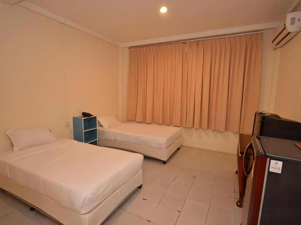 Bed in Piyaporn Hill Paradise Hotel