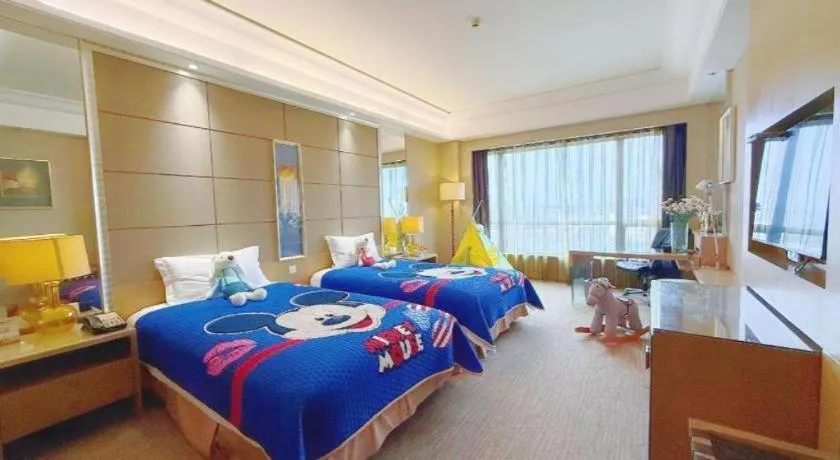 Bed in Wellton International Hotel