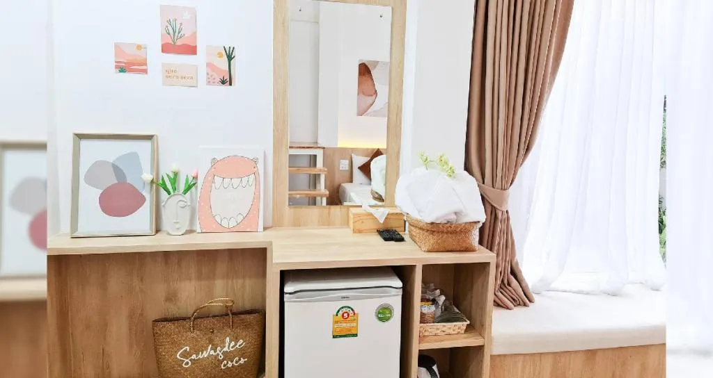 Bed in Sawasdee Coco Resort