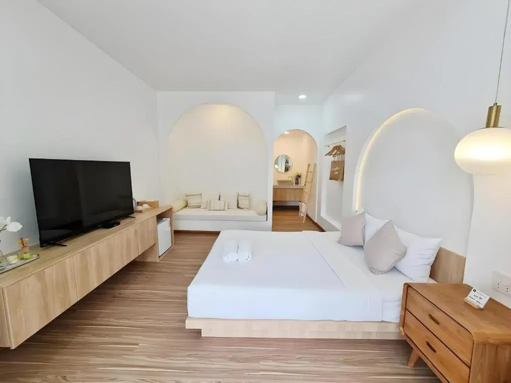 Bed in Sawasdee Coco Resort Bed in Sawasdee Coco Resort