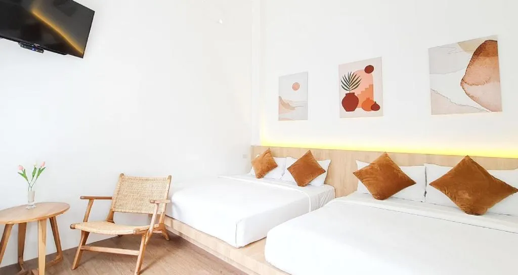 Bed in Sawasdee Coco Resort