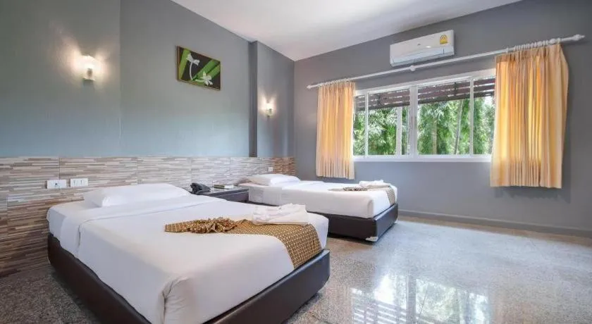 Bed in Kaew Samui Resort