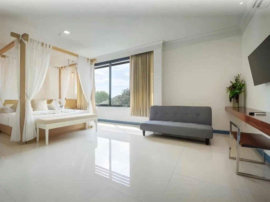 Bed in Kaew Samui Resort