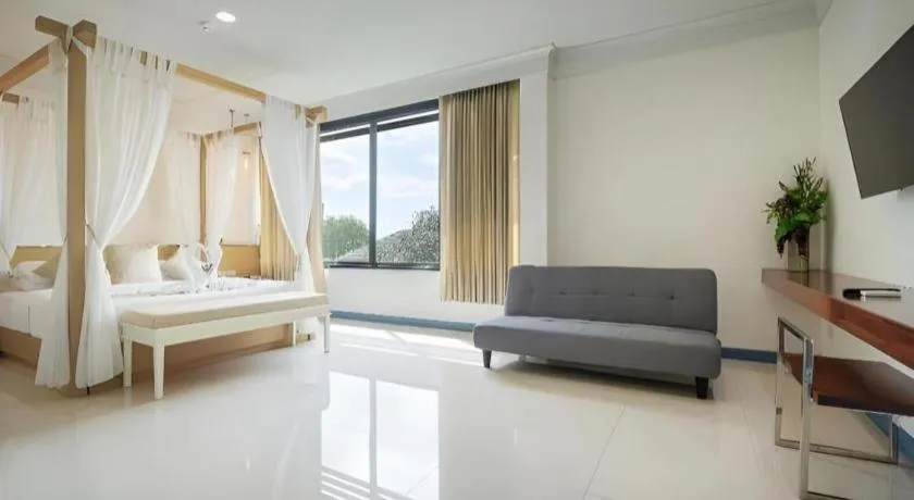 Bed in Kaew Samui Resort