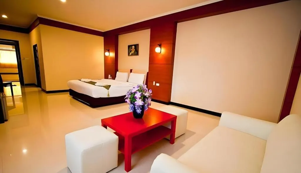 Bed in Kaew Samui Resort