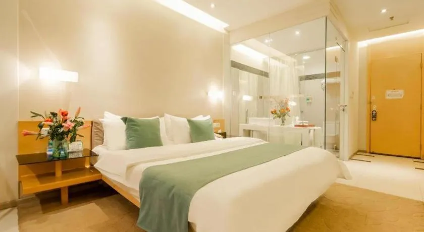 Bed in Tourism Trend Hotel