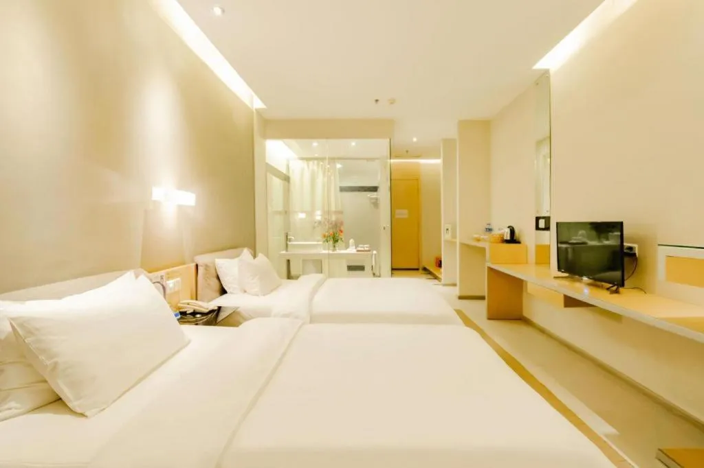 Bed in Tourism Trend Hotel