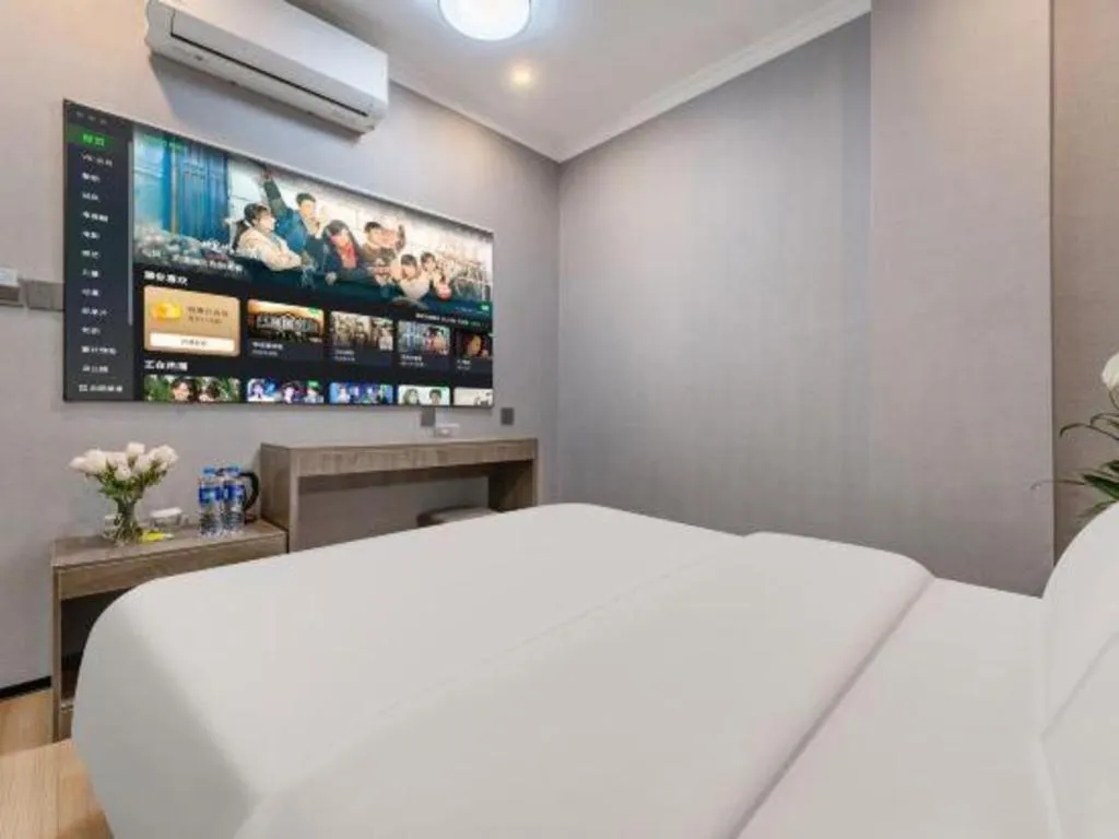 Bed in Tourism Trend Hotel