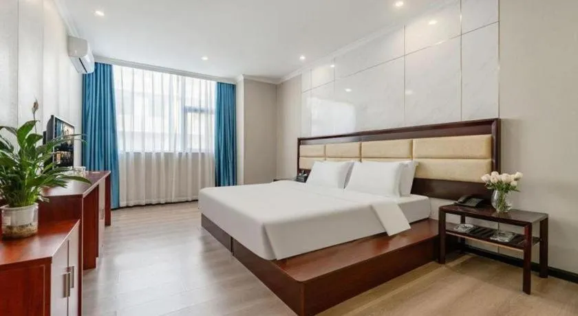 Bed in Tourism Trend Hotel