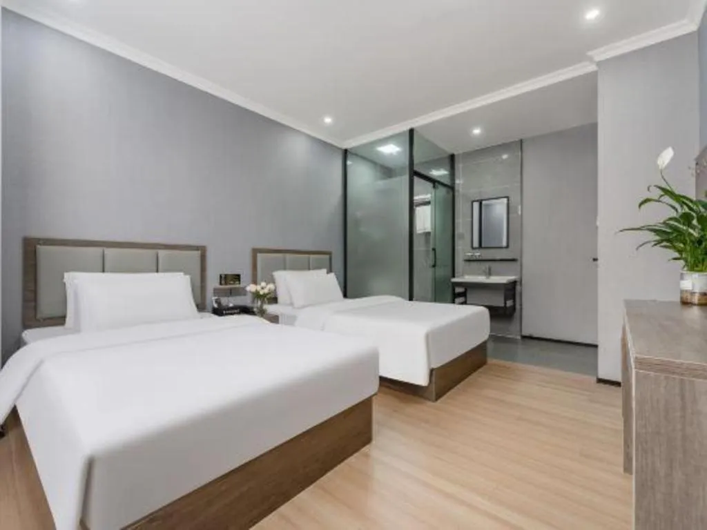 Bed in Tourism Trend Hotel