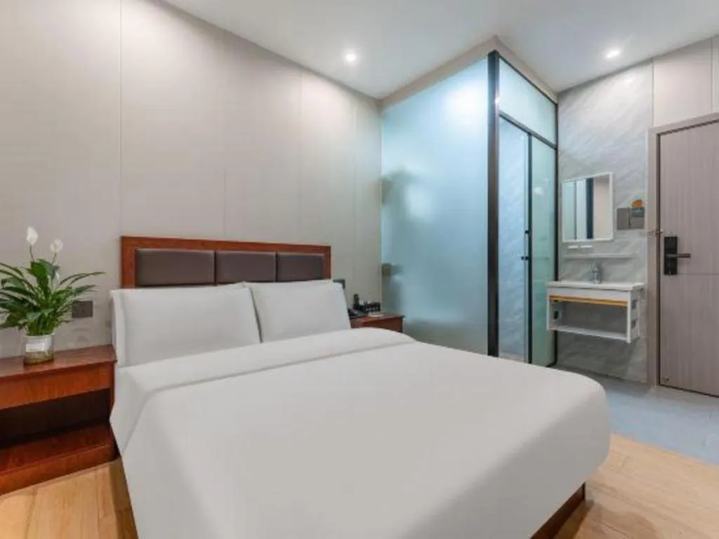 Bed in Tourism Trend Hotel