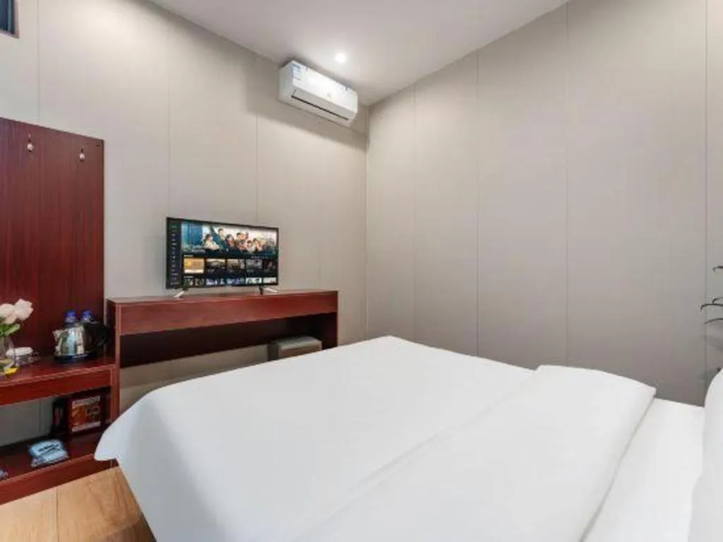 Bed in Tourism Trend Hotel