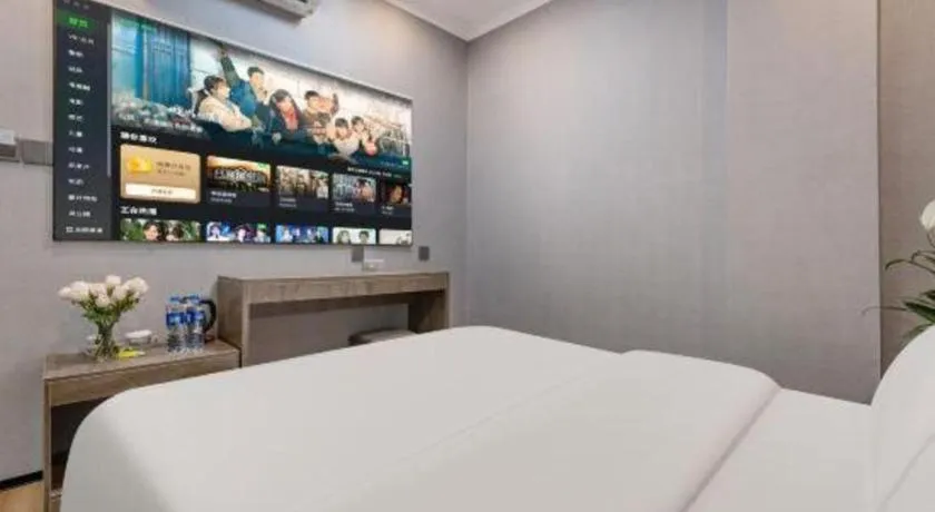 Bed in Tourism Trend Hotel