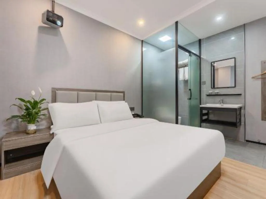 Bed in Tourism Trend Hotel