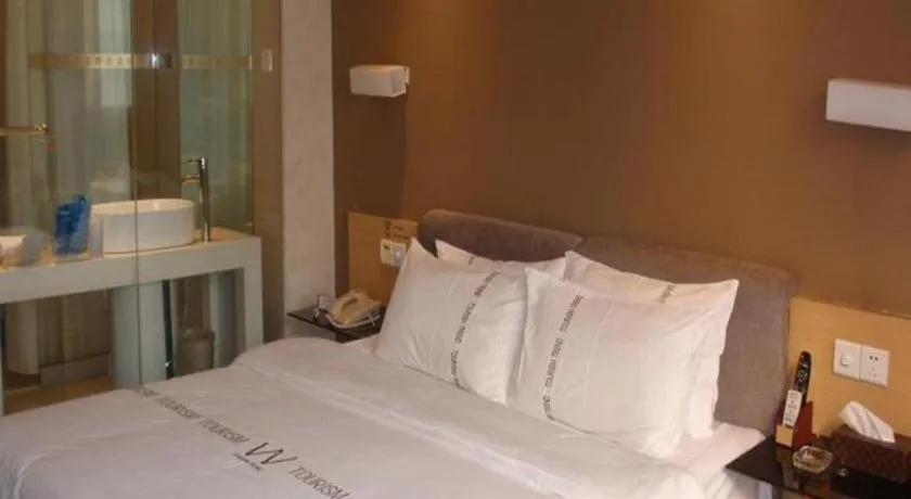 Bed in Tourism Trend Hotel