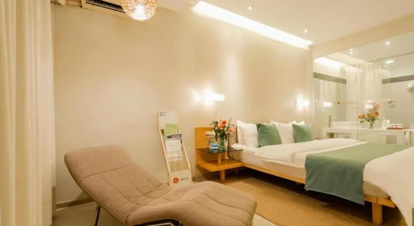 Bed in Tourism Trend Hotel