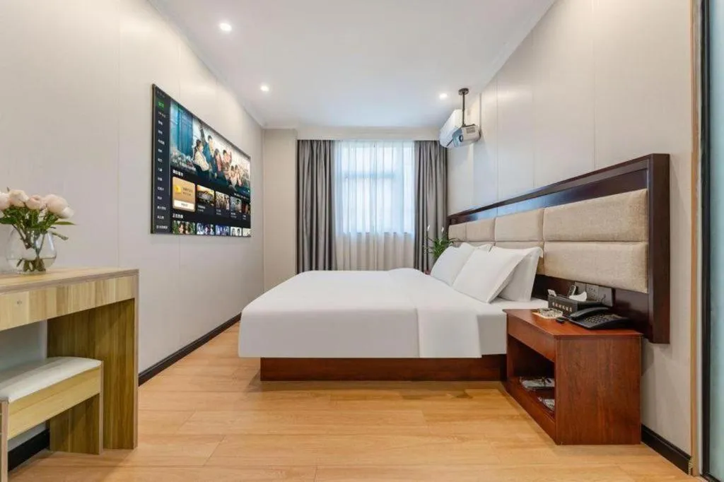 Bed in Tourism Trend Hotel