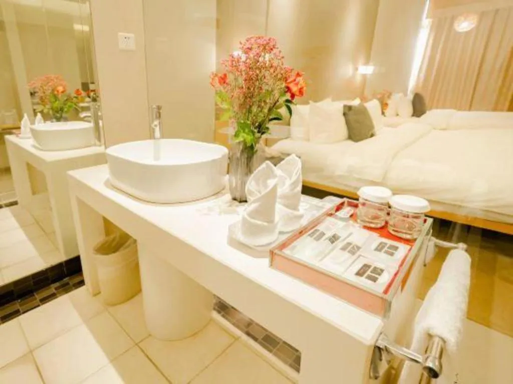 Bed in Tourism Trend Hotel