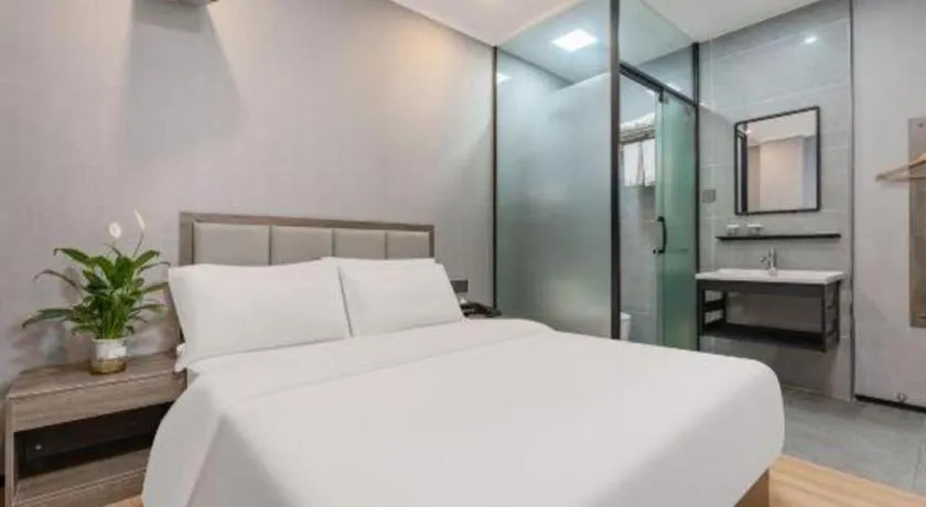Bed in Tourism Trend Hotel