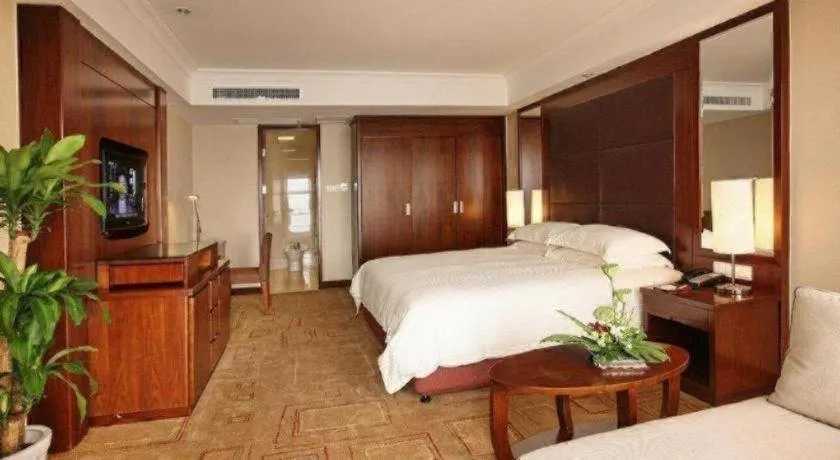 Bed in Hangzhou Merchant Marco Garden Hotel