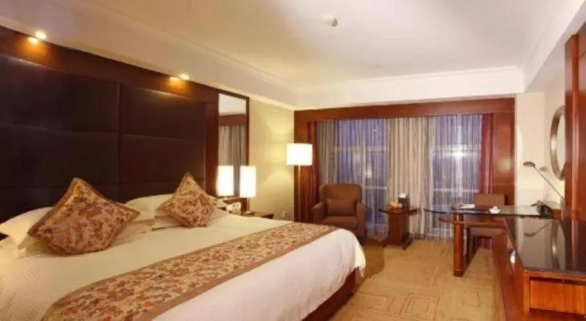 Bed in Hangzhou Merchant Marco Garden Hotel