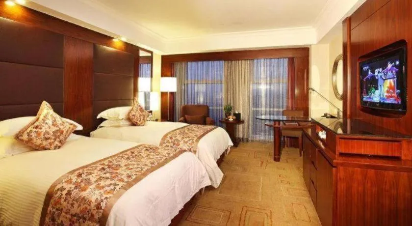 Bed in Hangzhou Merchant Marco Garden Hotel