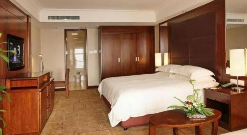 Bed in Hangzhou Merchant Marco Garden Hotel