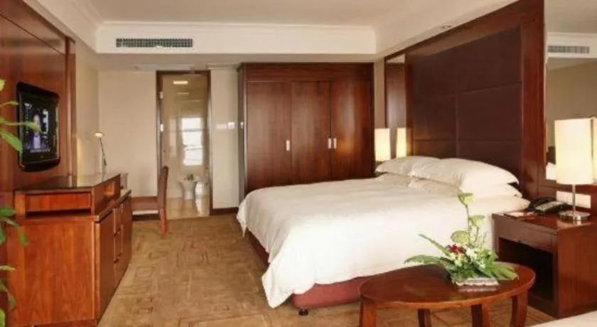 Bed in Hangzhou Merchant Marco Garden Hotel