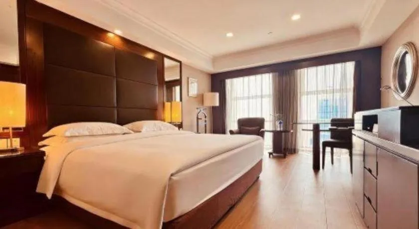 Bed in Hangzhou Merchant Marco Garden Hotel