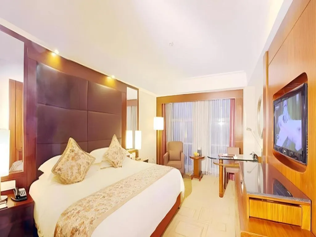 Bed in Hangzhou Merchant Marco Garden Hotel