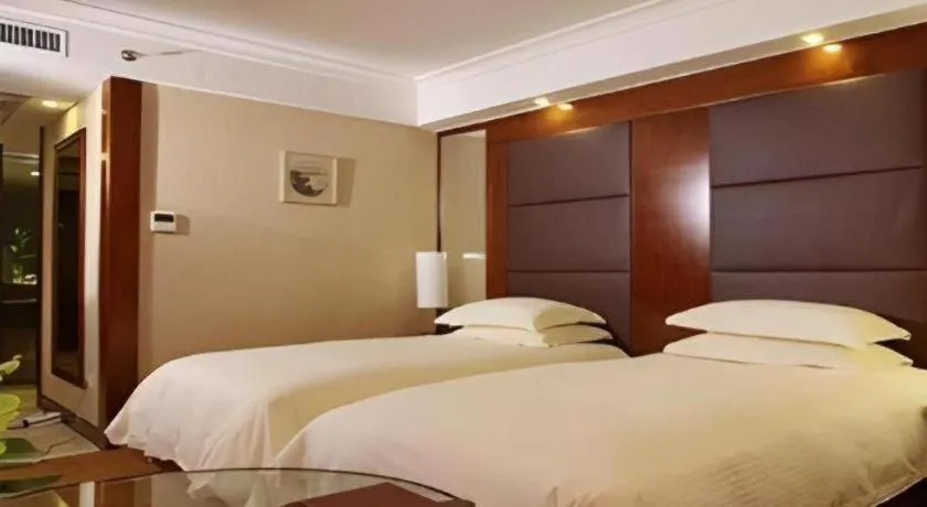 Bed in Hangzhou Merchant Marco Garden Hotel